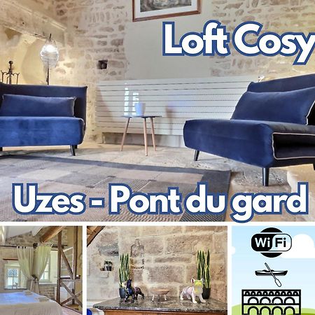 Chez Lydia - Loft Cosy, Depart Canoe A Pied, Proche Pont-Du-Gard Et Uzes 레물링 외부 사진