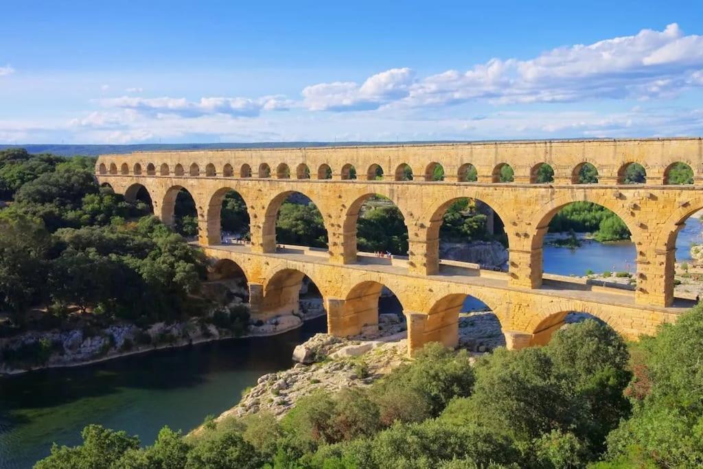 Chez Lydia - Loft Cosy, Depart Canoe A Pied, Proche Pont-Du-Gard Et Uzes 레물링 외부 사진