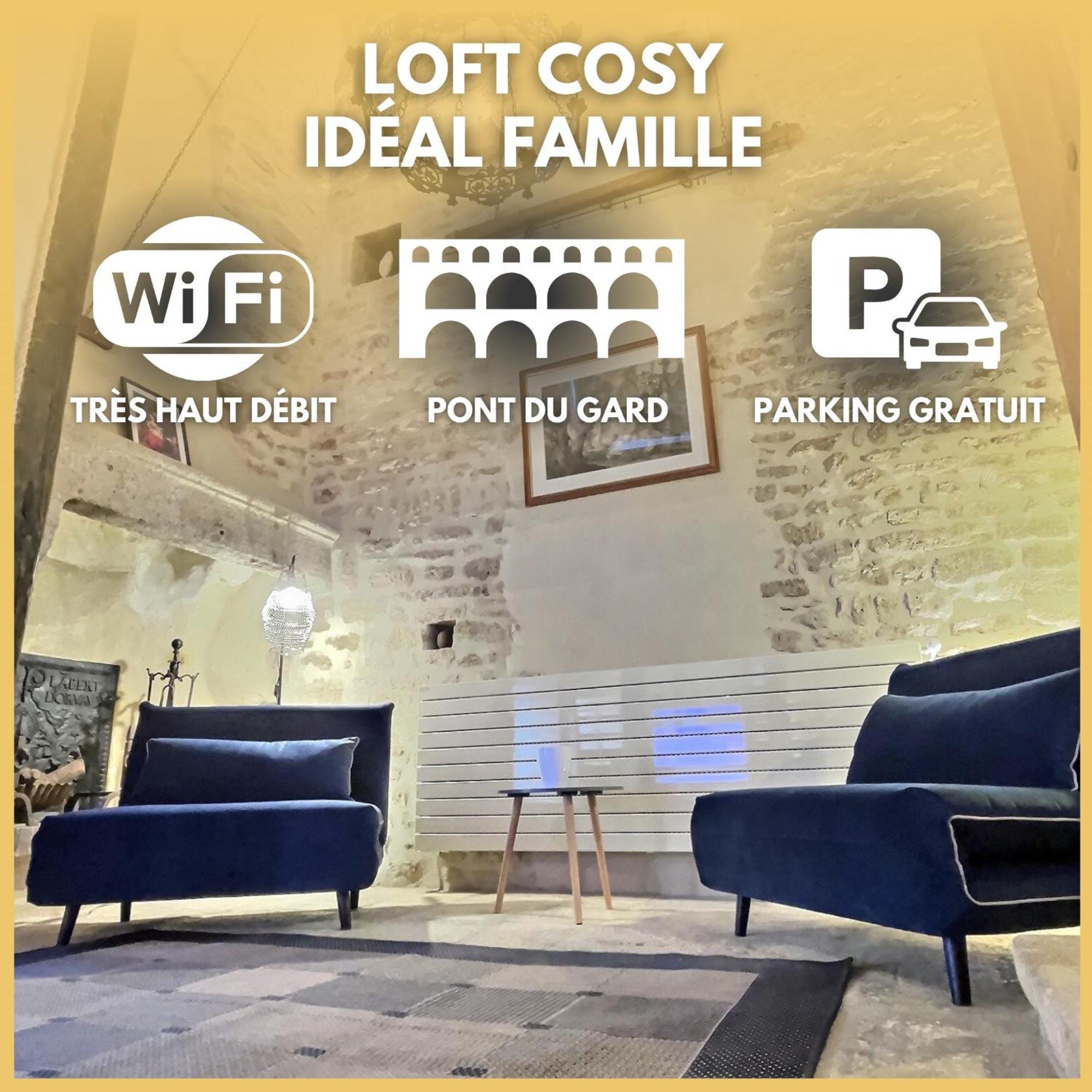 Chez Lydia - Loft Cosy, Depart Canoe A Pied, Proche Pont-Du-Gard Et Uzes 레물링 외부 사진