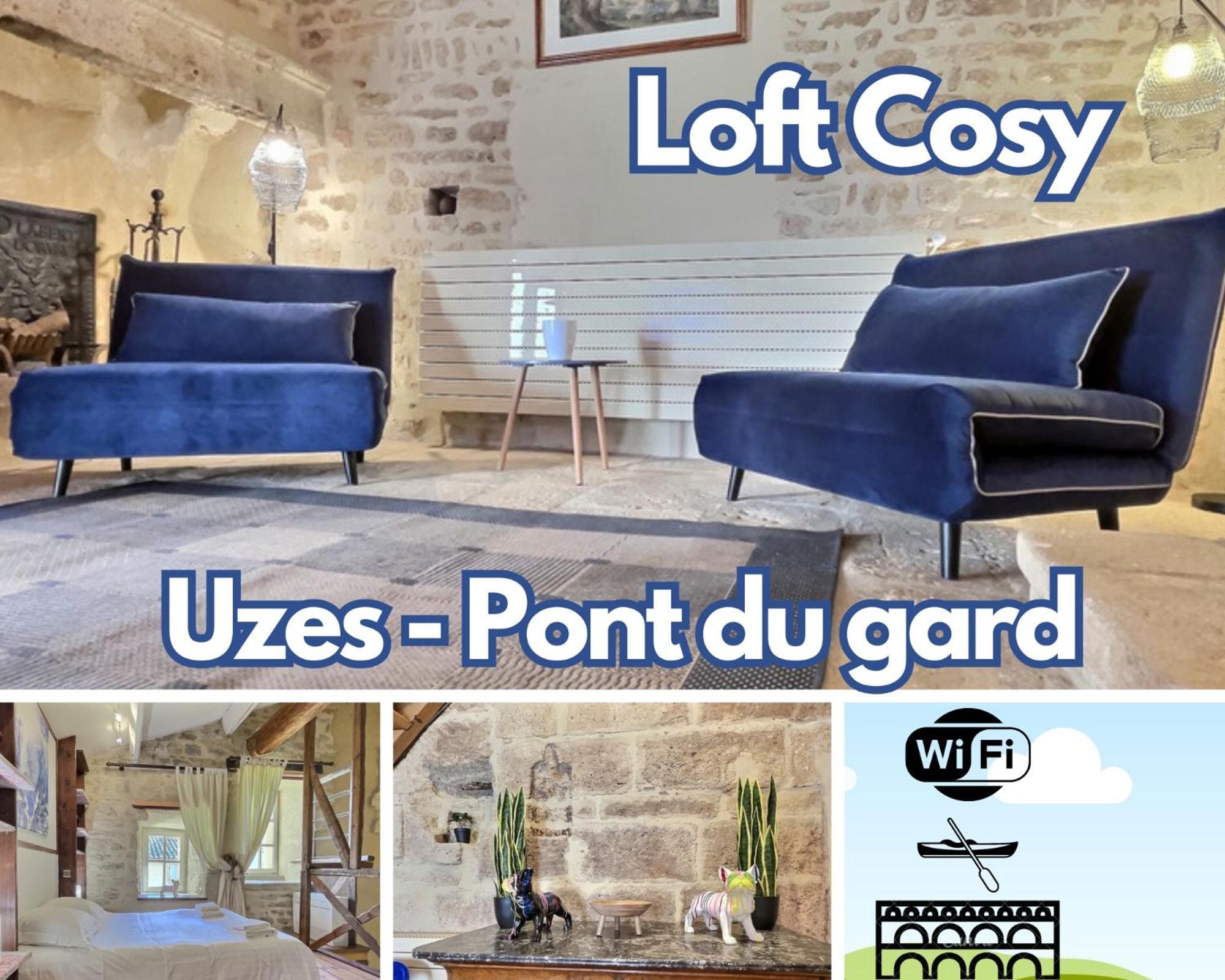 Chez Lydia - Loft Cosy, Depart Canoe A Pied, Proche Pont-Du-Gard Et Uzes 레물링 외부 사진